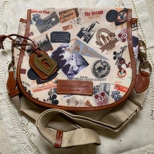 Vintage Dooney & Bourke Never Used. Mikey Mouse & Disneyland Theme.